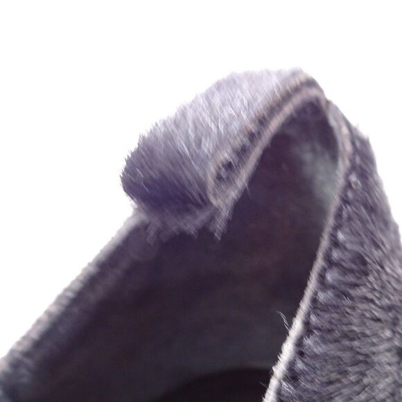 THEYSKENS' THEORY   Black Pony Fur Chunky Pumps  Size 38 NWt 798 - Picture 10 of 11